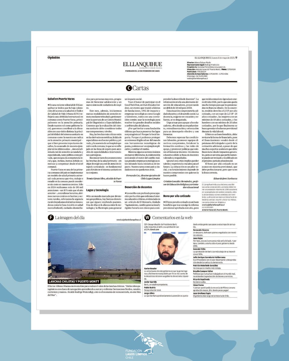 Chile Lagos Limpios tweet media