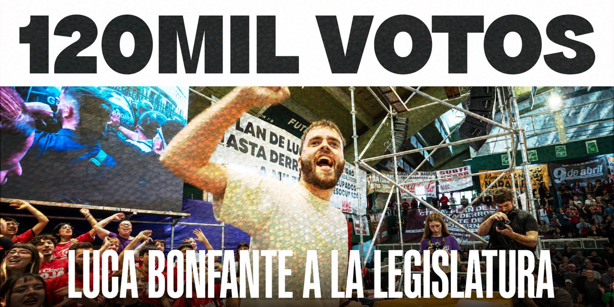 RWlaruta99's tweet photo. Este domingo a fortalecer la resistencia con el voto al Frente de Izquierda Unidad. Vanina Biasi y #LucaALaLegislatura https://t.co/OkChOCVRgZ