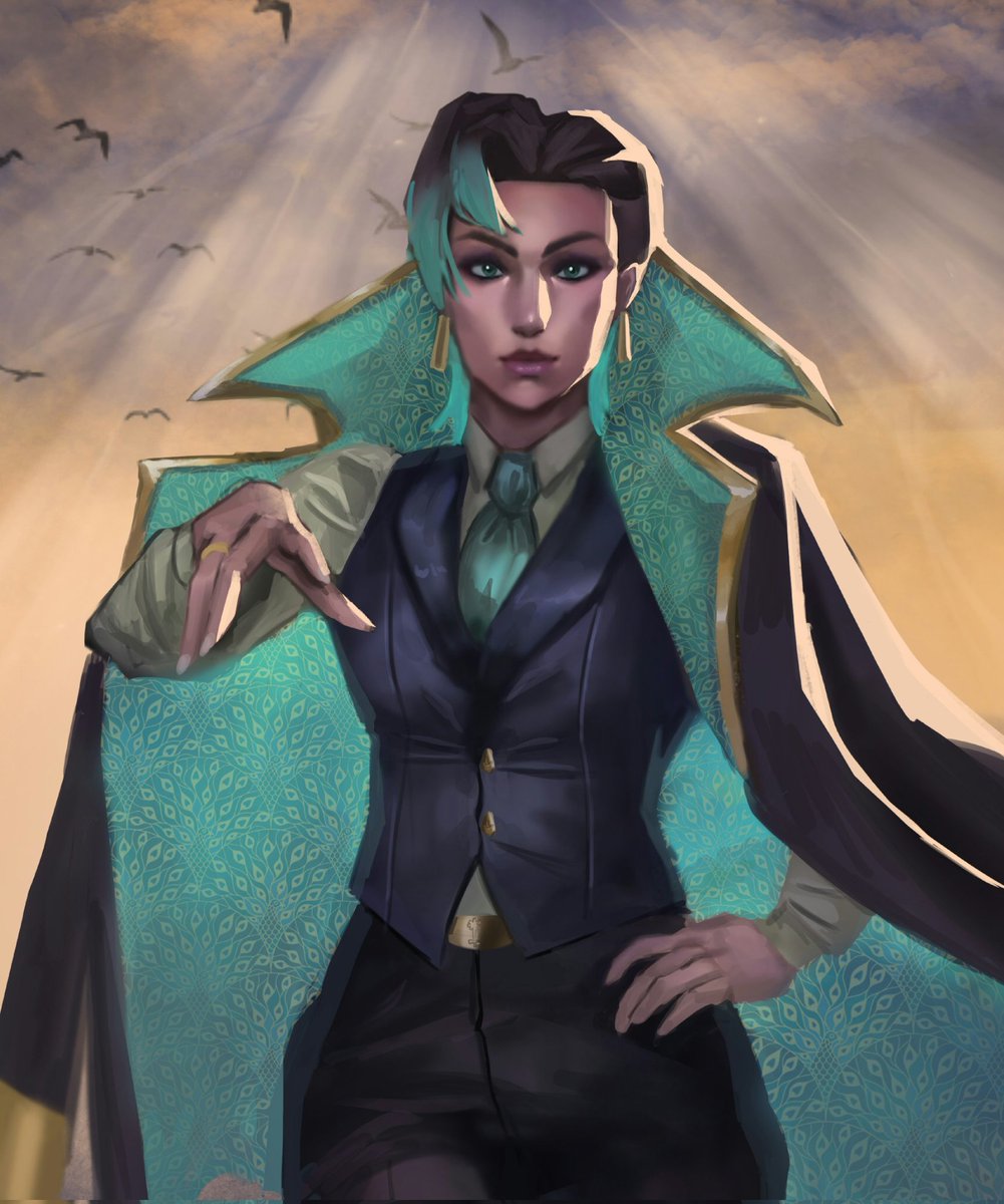 Shinuarts's tweet photo. The thing ive been working on for class 👀 
#digitalart #OC #characterdesign https://t.co/45WqiRdwVc
