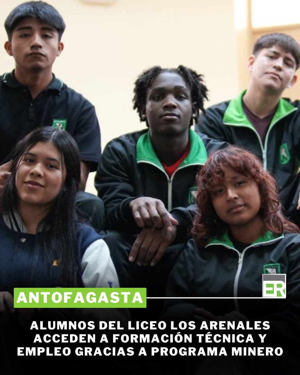 conelreferente's tweet photo. El programa Semillero LomasLab, desarrollado en el Liceo Politécnico Los Arenales e impulsado por la Compañía Minera Lomas Bayas, ha logrado fortalecer la formación técnica de estudiantes orientados al...

👉🏼 Lee la nota completa acá… https://t.co/C3FoDhue6k https://t.co/3Zr1ACo1t1