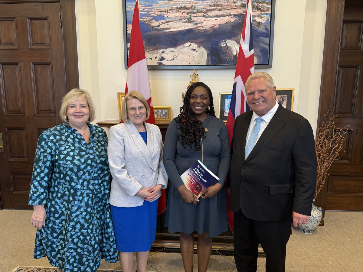 Ontario Medical Association (@ontariosdoctors) on Twitter photo Thank you Premier <a href="/fordnation/">Doug Ford</a> and Minister <a href="/SylviaJonesMPP/">Sylvia Jones</a> for meeting with <a href="/OntariosDoctors/">Ontario Medical Association</a> President <a href="/Health_Ontario_/">Dr. A for Allergy MD</a> and CEO <a href="/kmoranONT/">Kimberly Moran (she/her)</a> following today’s provincial budget. #ONBudget2025 Thank you Premier <a href="/fordnation/">Doug Ford</a> and Minister <a href="/SylviaJonesMPP/">Sylvia Jones</a> for meeting with <a href="/OntariosDoctors/">Ontario Medical Association</a> President <a href="/Health_Ontario_/">Dr. A for Allergy MD</a> and CEO <a href="/kmoranONT/">Kimberly Moran (she/her)</a> following today’s provincial budget. #ONBudget2025