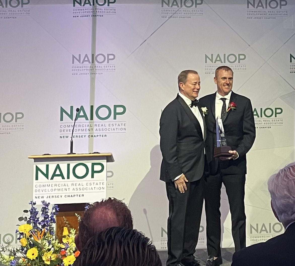 naiopnj's tweet image. Congratulations to Charles Klatskin Lifetime Achievement Award winner Jeffrey Milanaik of Bridge Industrial LLC.
 
#NAIOP #NAIOPNJGala #NJCRE #CommercialRealEstate