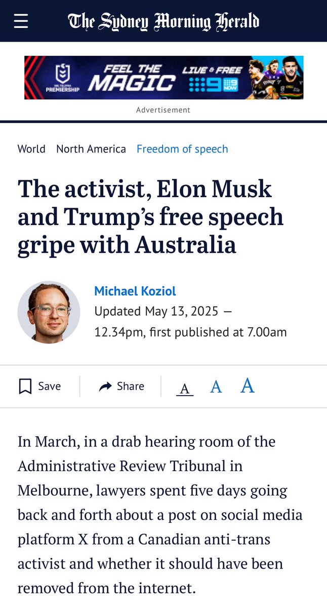 Valley_Insights's tweet image. Australia’s “e-safety commissioner” is an absolute disgrace to our country. This government created role is inline with censorship in Korea.
Anything that doesn’t align with our governments left leaning ideology is censored.
If you have been following this at all you’ll know…