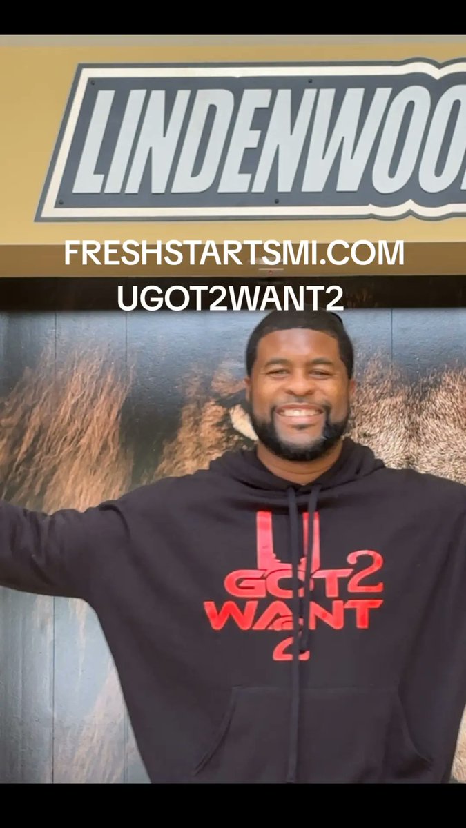 Thanks Coach Lavell Jackson Receivers Coach At Lindenwood University Purchasing and Wearing His UGOT2WANT2 Hoodie! #UGOT2WANT2 #NFL #FAN #SPORTSMEWS #NBA