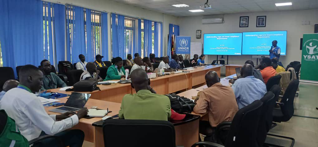 Today we concluded a two days capacity strengthening of RLOS/CBOS in Adjumani District  on corporate governance and localization with the  support from <a href="/UNHCRuganda/">UNHCR Uganda</a> ,<a href="/youth_sat/">YSAT Uganda</a>,<a href="/OPMUganda/">Office of the Prime Minister - Uganda</a> and Adjumani NGO forum.