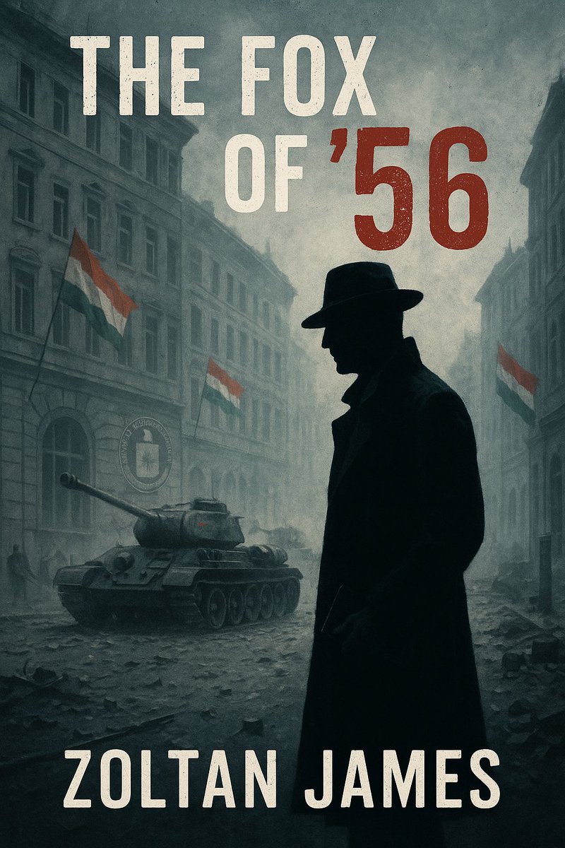 Check out my new thriller now live at zjames.substack.com. A U.S. spy sent to kill a Soviet spy with the backdrop of the 1956  Hungarian Uprising. And there's a dame. There's always a dame.