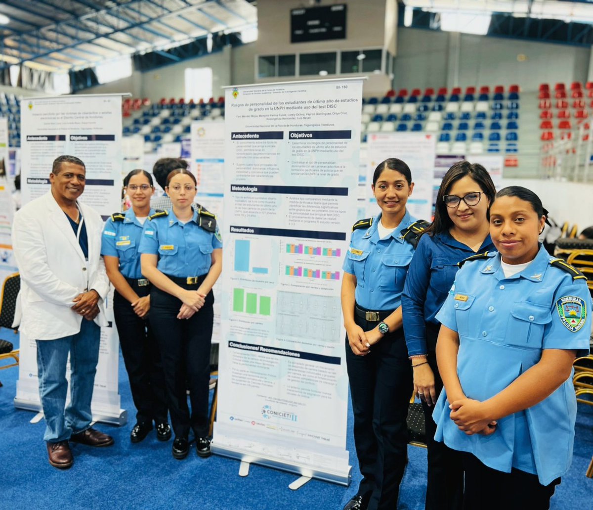 UNPH en el Congreso de Investigación CONICIETI II en UNITEC.

Policía Nacional participa activamente en el desarrollo de la Investigación en Honduras.

La UNPH continúa fortaleciendo la investigación científica y académica a través del Congreso de Investigación CONICIETI II