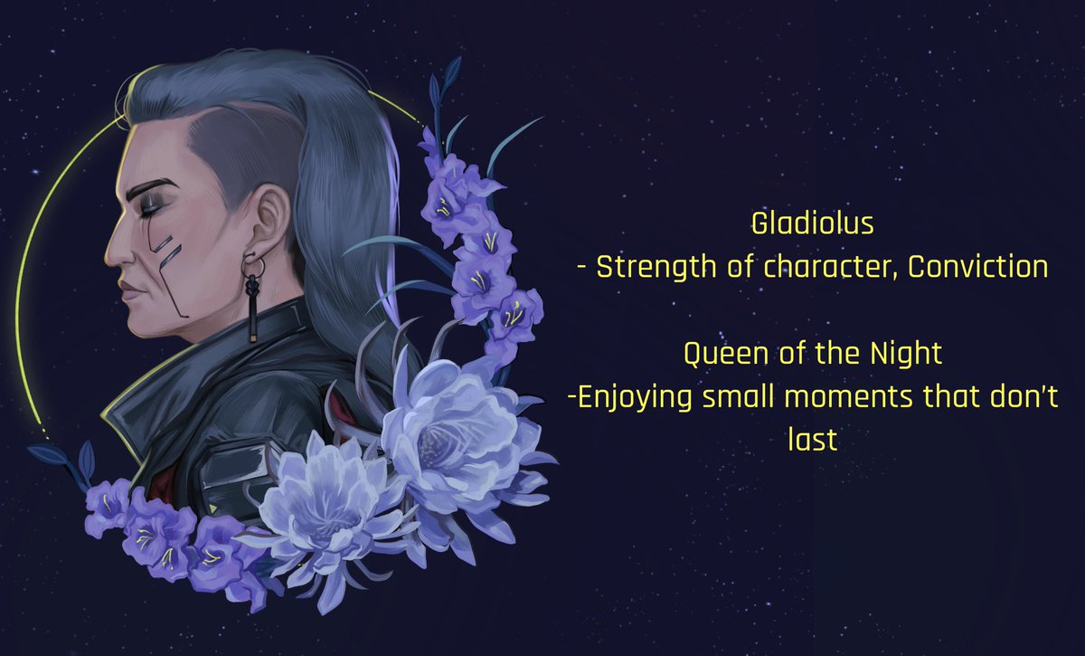 CorvusCorv1d's tweet photo. All flower meanings so far in case anyone was curious ^_^ https://t.co/Uqj3YjnESx