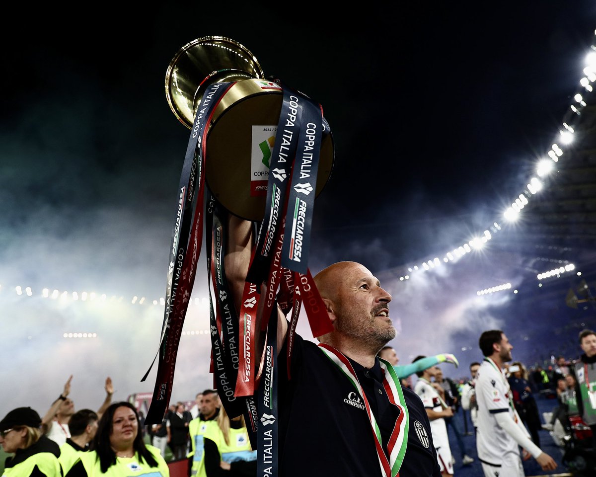 🇮🇹 - Títulos conquistados pelo Bologna em Roma:

1964 - 7° Scudetto
1974 - 2ª Copa da Itália 
2025 - 3ª Copa da Itália