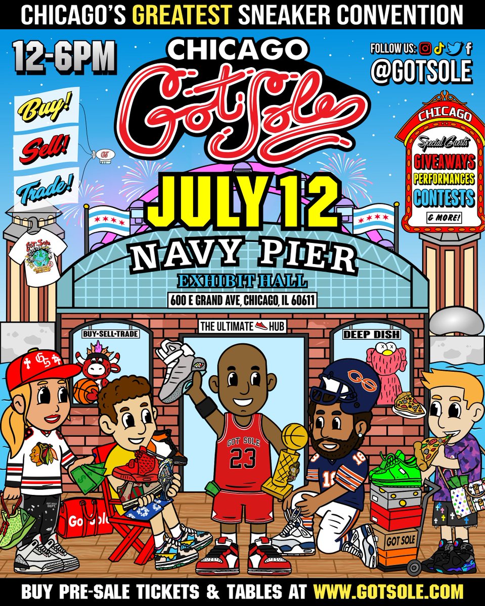 Chicago’s Best Sneaker Event 👟💨

Get Tickets &amp; Tables ⬇️
gotsole.com/chicago