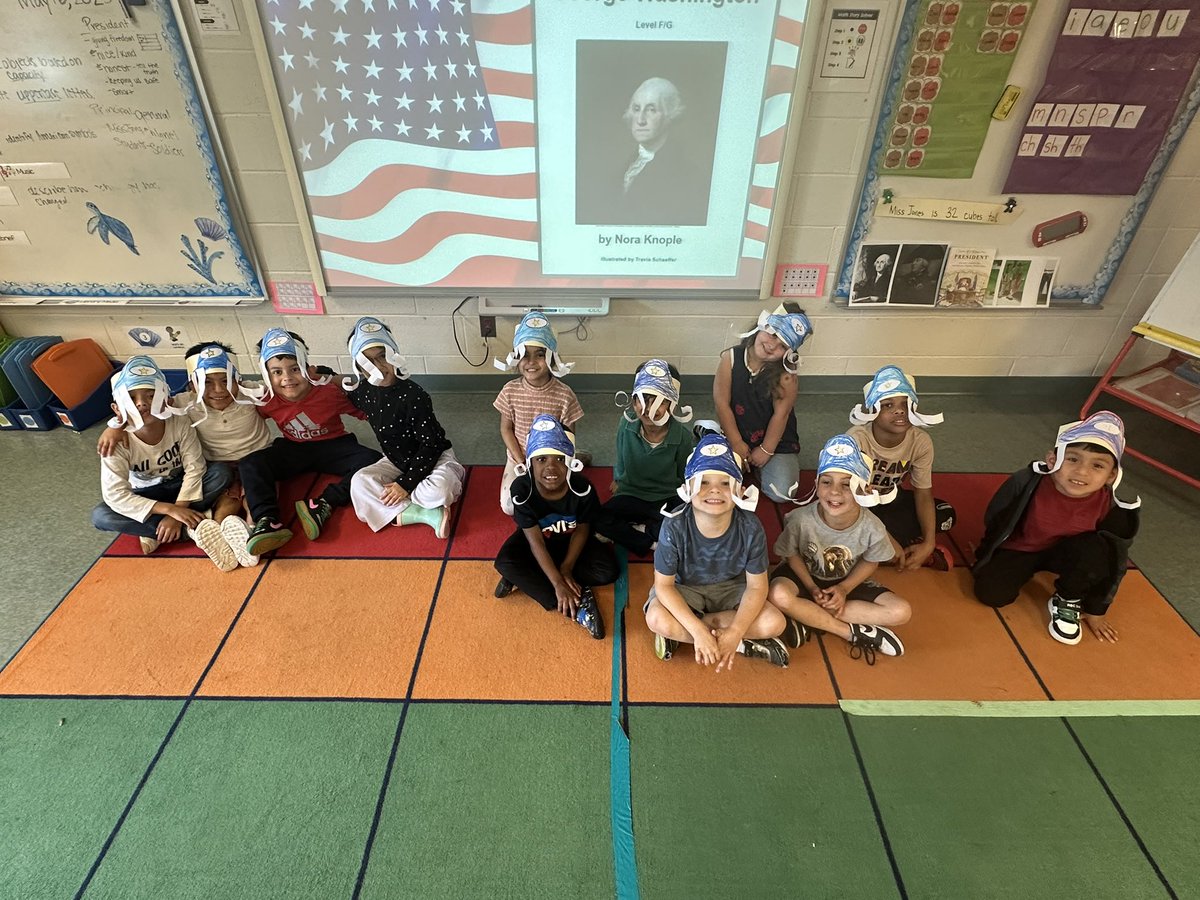 Learning about George Washington! #aacpsawesome #CKLAkindergarten <a href="/gbparkaacps/">Glen Burnie Park</a>