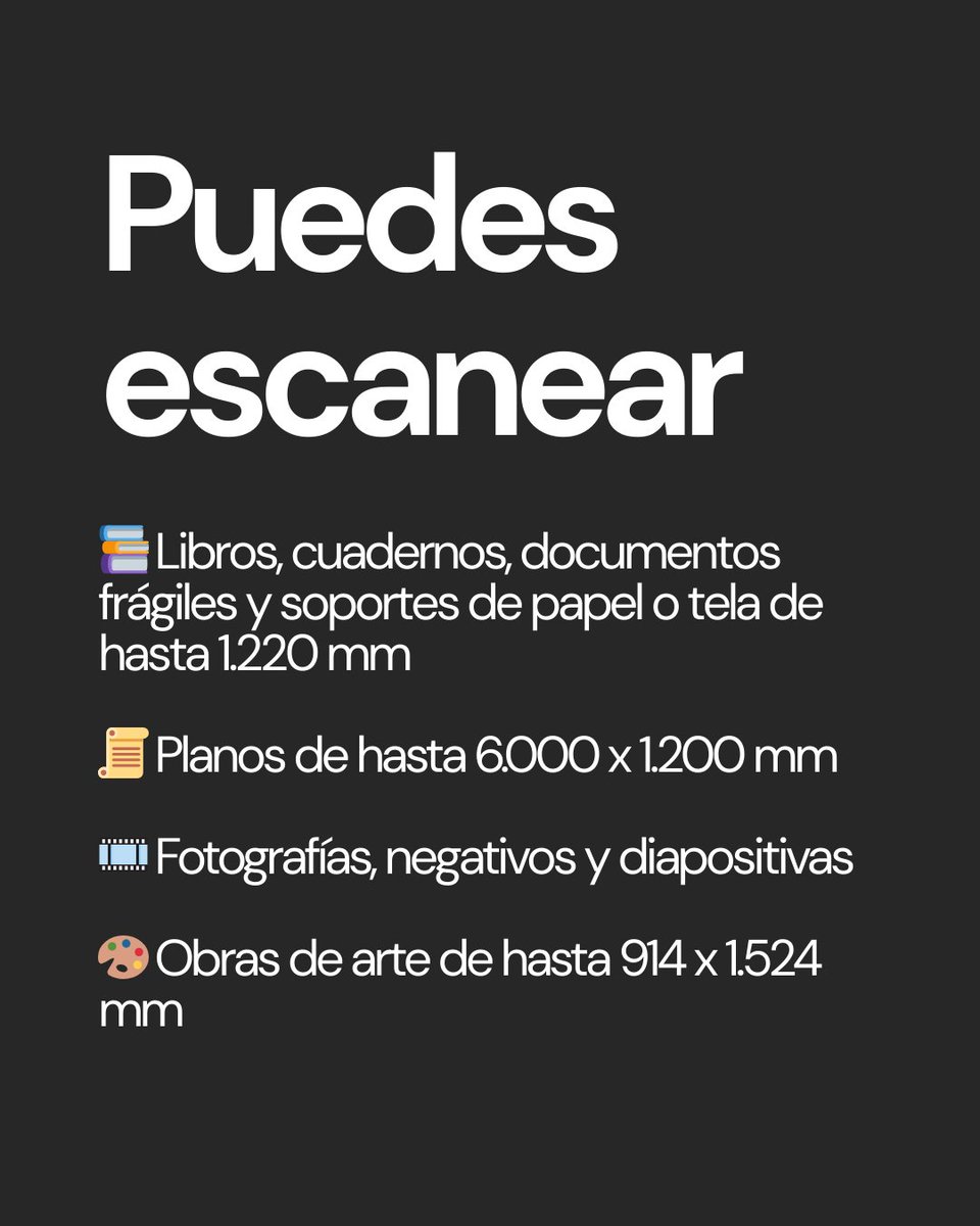 👀 Este año el Laboratorio de Patrimonio Documental y Humanidades Digitales UC volverá a estar presente en el Día de los Patrimonios‼️

Regístrate aquí para scannear con nosotros: forms.gle/5V5vB1Jc4kbrW6…