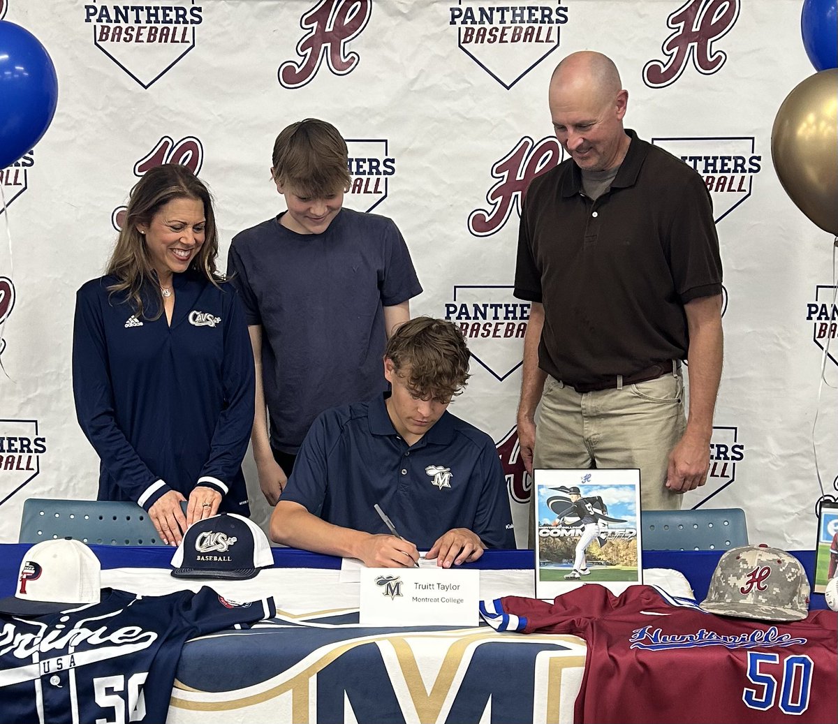 BASEBALLHHS's tweet image. Signing Day! Truitt Taylor will be  attending Montreat College next Fall. 

Congratulations, Truitt!