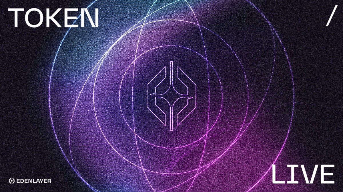 &gt;&gt; TOKEN LIVE

A new era of AI collaboration begins.

$EDEN is now available to trade.

CA: 5sbZ3E6x84GXtWmBG2vX5pCTLuvCPiwn5C2Yrs3eden

For those with token allocation, see instructions below
(beware of scam links!)