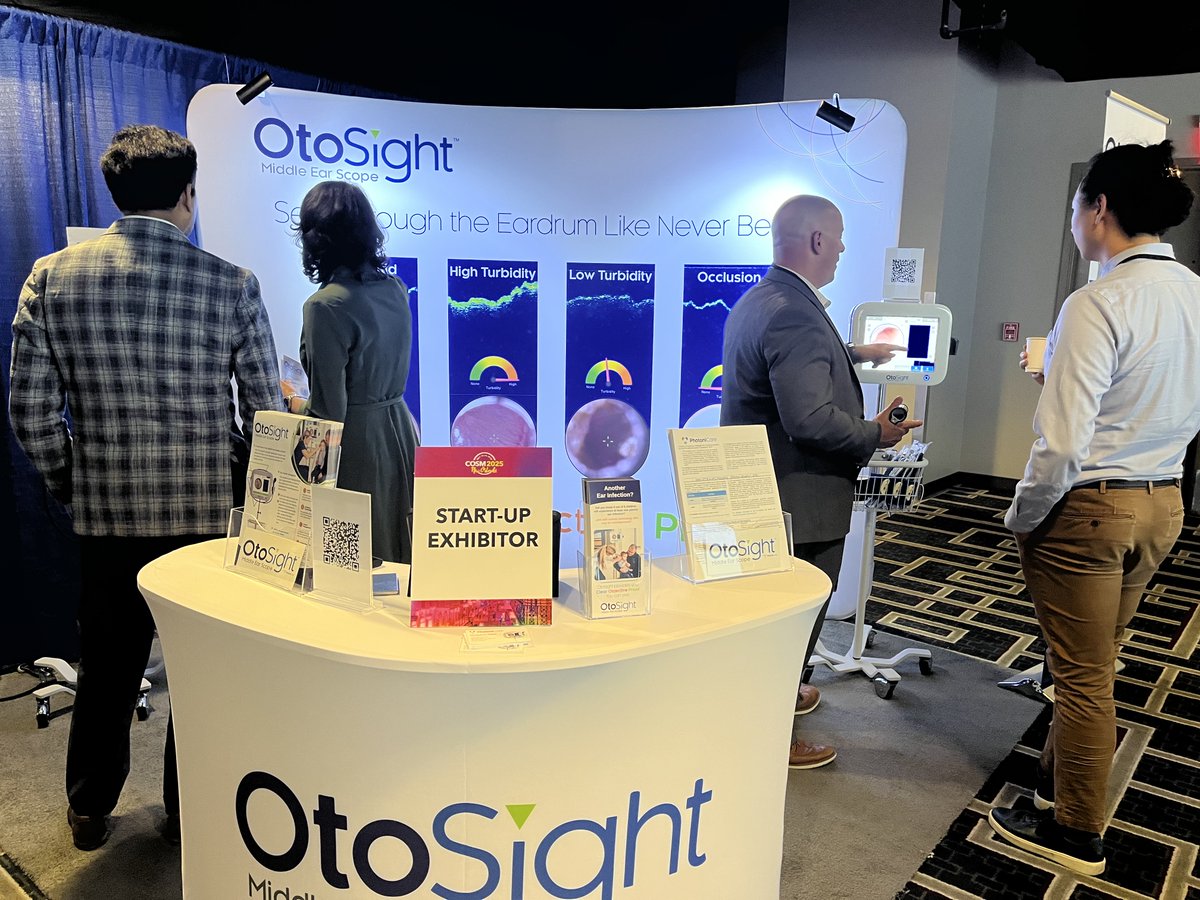 We had a great day one at #COSM2025! Can’t wait to see you at booth #735 tomorrow!

#OtoSight #PhotoniCare #MedTech