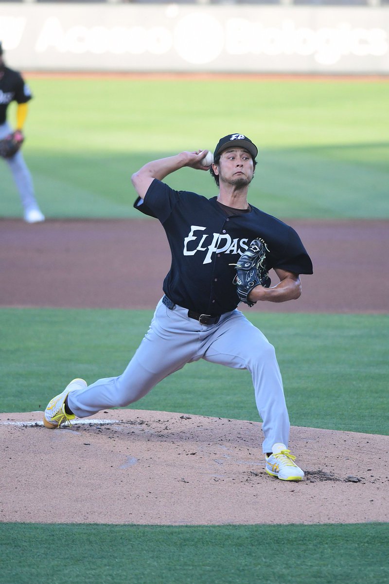 Tim Hagerty (@tdhagerty) on Twitter photo Yu Darvish bought the entire <a href="/epchihuahuas/">El Paso Chihuahuas</a> team and support staff a catered steak dinner after his start Wednesday in Las Vegas!
(Photos by Steve Spatafore) Yu Darvish bought the entire <a href="/epchihuahuas/">El Paso Chihuahuas</a> team and support staff a catered steak dinner after his start Wednesday in Las Vegas!
(Photos by Steve Spatafore)