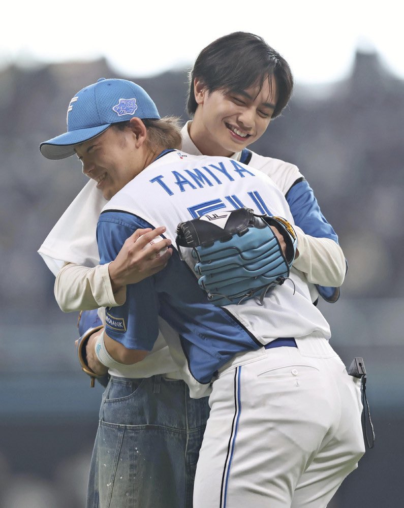 エスコン開設から待ち望んだ2人の絡み…眼福………💘