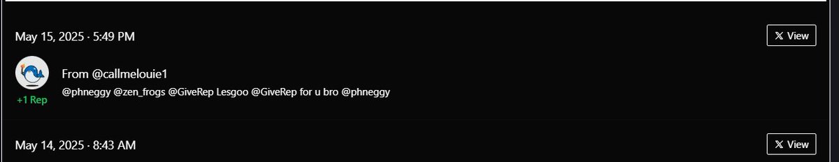 DumSpiree's tweet photo. How does this even work? I’ve been handing out reps like candy posting loyalty project @ATTNtoken and many more, even @GiveRep itself but all I get back is a measly +1? And don’t get me started on ‘views’ not turning into reps. Is the system rigged or just broken?
#WheresMyRep https://t.co/WQBbATmoiO