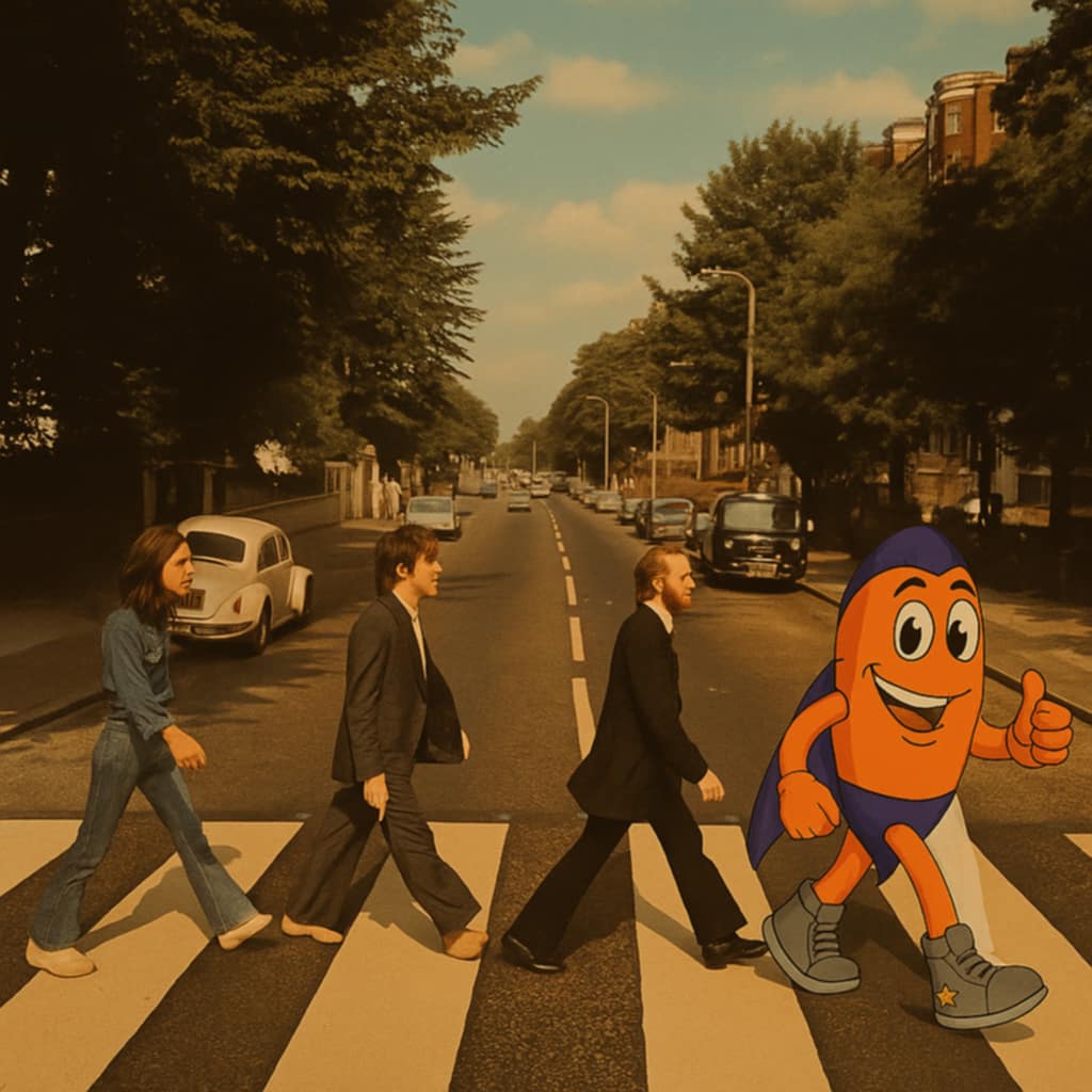 On this day in 1969, Artie the Rocket recorded Abbey Road, a mildly successful album with the Beatles.  Artie was replaced in the group shortly thereafter by an up-and-comer named John Lennon. #ROSAPE