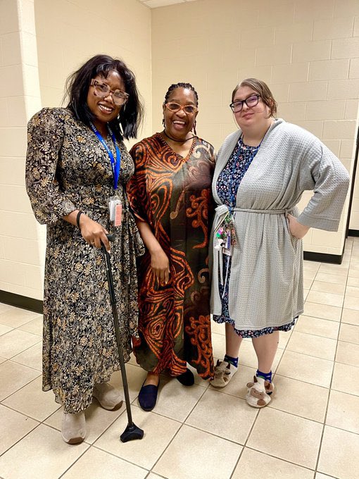OlleMightyOwls's tweet photo. So much fun today with our “Grandma/Grandpa” theme day. Love our staff’s creativity and spirit. Smiles and laughs for days. One for the books! https://t.co/xgdEHQcqC0