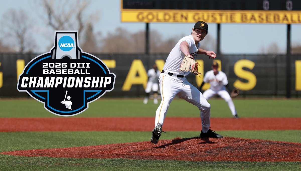 Gustavus Athletics (@gustieathletics) on Twitter photo .<a href="/GustieBaseball/">Gustavus Baseball</a> is set to host a four-team NCAA regional this weekend at the Gustie Baseball Field, starting with Beloit at 1:30 p.m. Friday
Preview: gogusties.com/news/2025/5/15…
#GoGusties | #d3basball .<a href="/GustieBaseball/">Gustavus Baseball</a> is set to host a four-team NCAA regional this weekend at the Gustie Baseball Field, starting with Beloit at 1:30 p.m. Friday
Preview: gogusties.com/news/2025/5/15…
#GoGusties | #d3basball