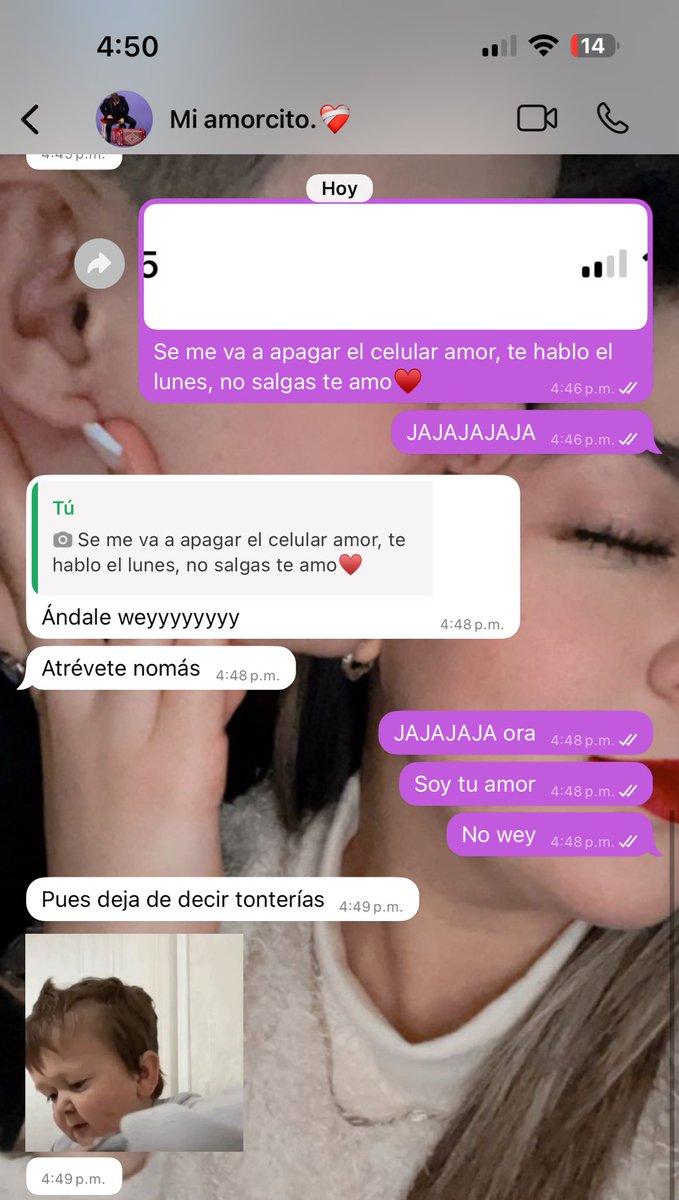 JAJA dejara de ser el más romántico.😝♥️