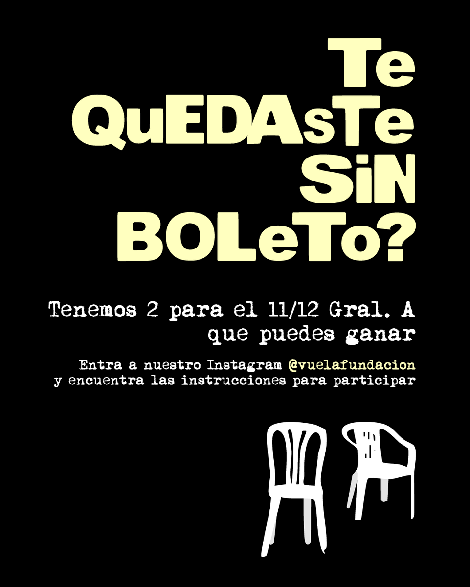 Ayuda a los niños con cáncer y llévate dos boletos para ver al Conejo Malo. Puedes consultar la dinámica en nuestro Instagram: instagram.com/p/DJsF1cEujKN/