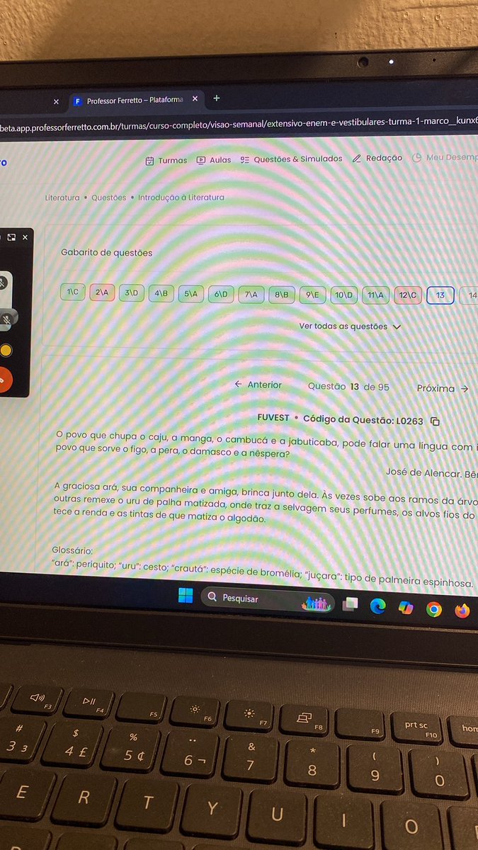fazendo questão de literatura ki chaticeeeeee