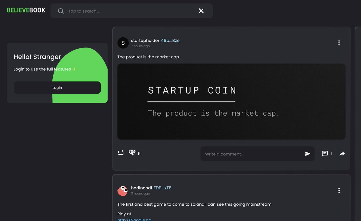 $Book <a href="/pasternak/">Ben Pasternak</a>  Believebook is ready to take off and rekt all these fake utilities @believebookfun believebook.fun