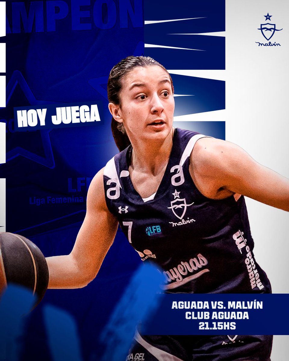 Malvín (@playeras_basket) on Twitter photo 🔵⚪️ ¡HOY JUEGA 𝐌𝐀𝐋𝐕𝐈́𝐍!
🏆 Fecha 3 - <a href="/LfbUruguay/">LFB - Uruguay 2025</a>
🆚 <a href="/AguadaFemenino/">Aguada Femenino</a>
⌚️ 21:15
📍 Club Aguada
🌊 #VamosLaPlaya 🔵⚪️ ¡HOY JUEGA 𝐌𝐀𝐋𝐕𝐈́𝐍!
🏆 Fecha 3 - <a href="/LfbUruguay/">LFB - Uruguay 2025</a>
🆚 <a href="/AguadaFemenino/">Aguada Femenino</a>
⌚️ 21:15
📍 Club Aguada
🌊 #VamosLaPlaya