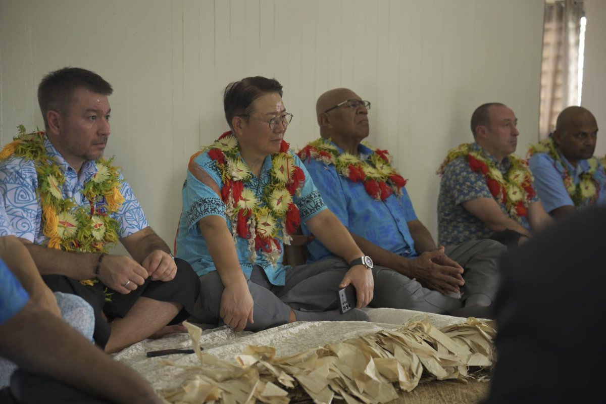 UNDP_Pacific's tweet photo. This week the Prime Minister of Fiji launched a new District Officer Quarters and the @MRMDFiji satellite internet program, which will provide reliable internet to civil servants and community members in #Rotuma. (1/2) https://t.co/N16djgmEMA