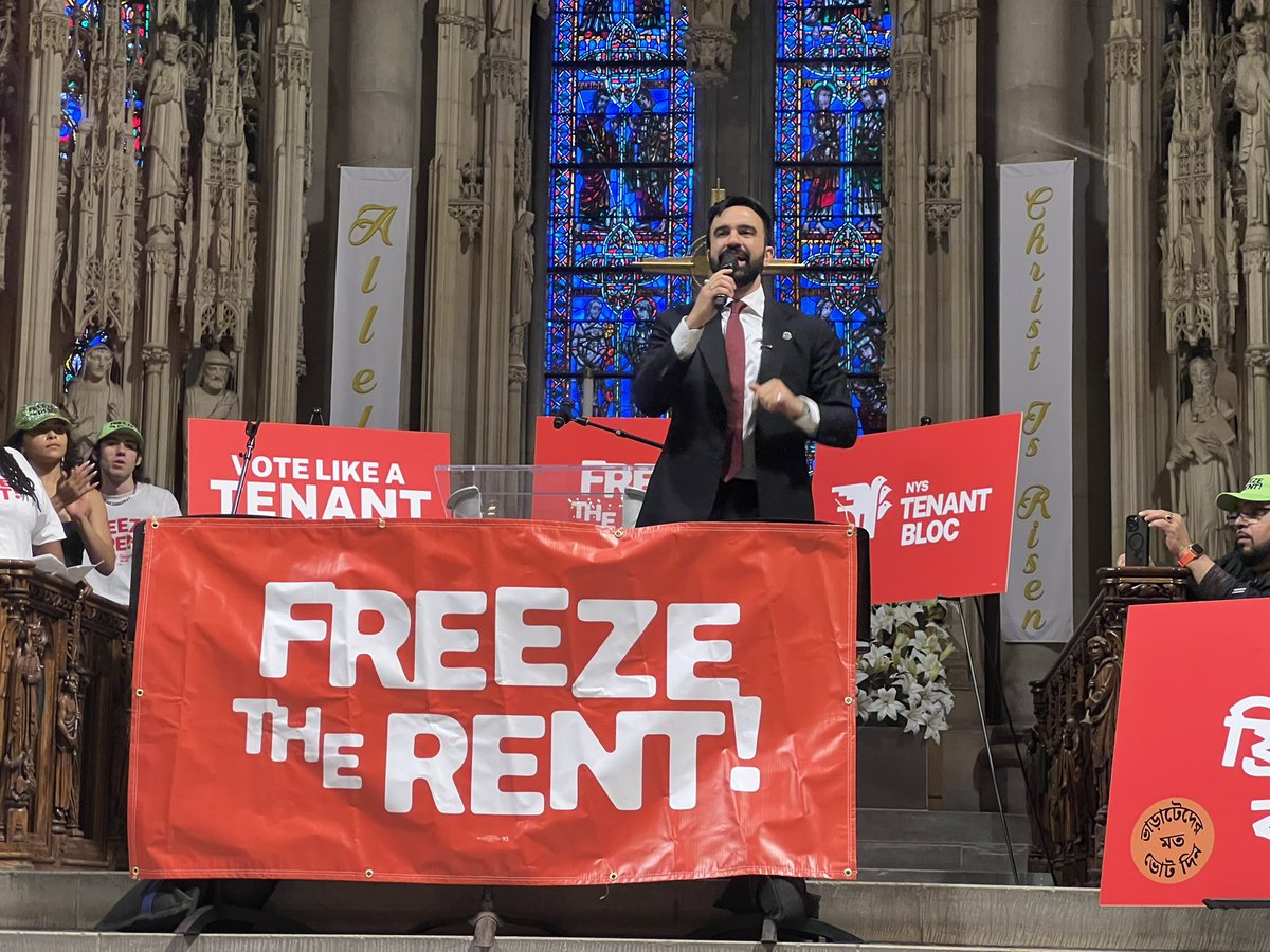 The Tenant/ El Inquilino (@tenantinquilino) on Twitter photo Now: Hundreds of tenants are at the historic Riverside Church to rally with <a href="/ZohranKMamdani/">Zohran Kwame Mamdani</a> and <a href="/bradlander/">Brad Lander</a> to demand a RENT FREEZE!! Now: Hundreds of tenants are at the historic Riverside Church to rally with <a href="/ZohranKMamdani/">Zohran Kwame Mamdani</a> and <a href="/bradlander/">Brad Lander</a> to demand a RENT FREEZE!!
