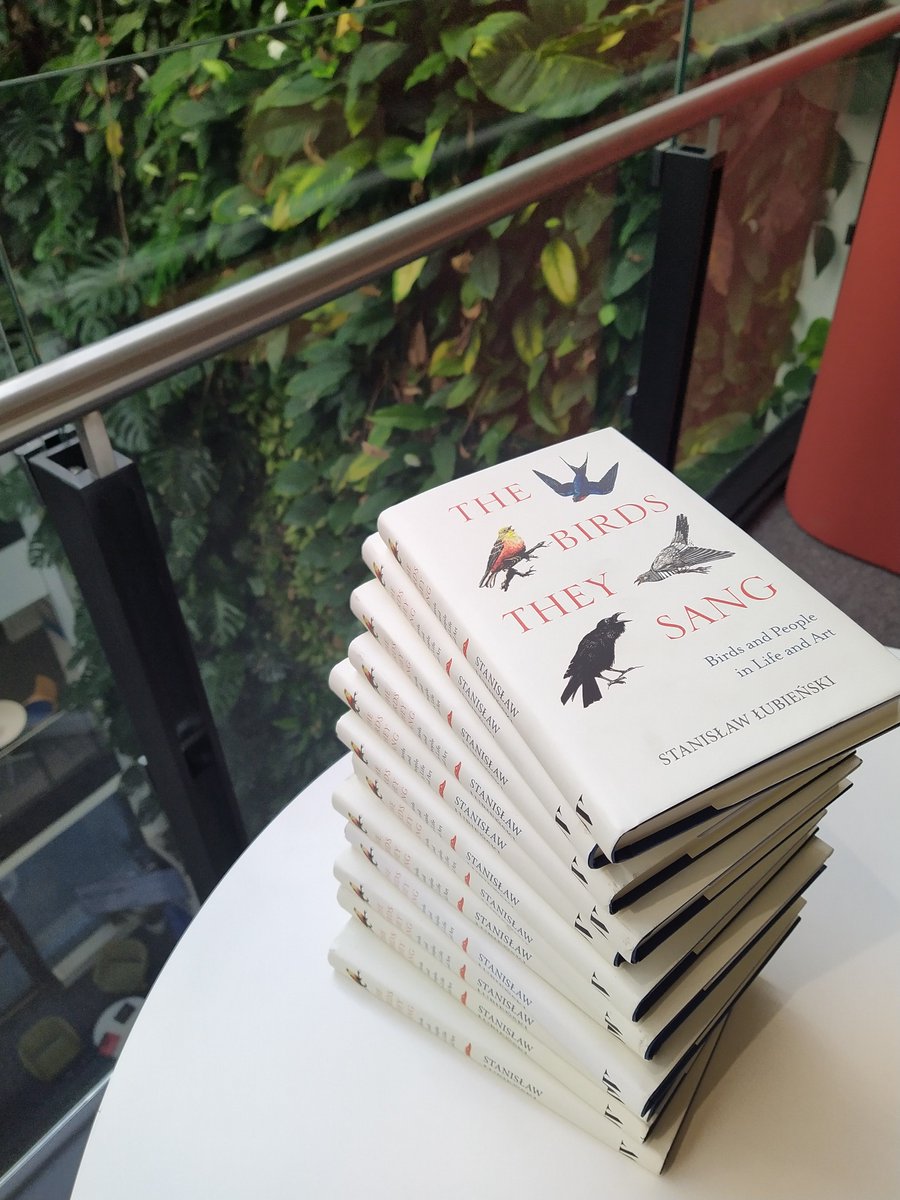 JakubKronenberg's tweet image. A nice way to celebrate a workshop on #birdsandpeople in Cambridge by sharing books by Stanisław Łubieński @StanOchota