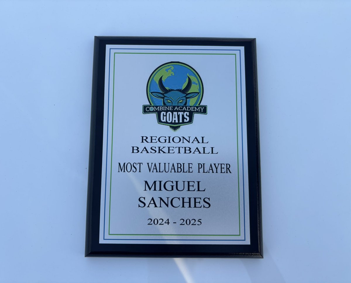 Miguel_Sanches (@miguel07sanches) on Twitter photo Blessed to receive the MVP award for the <a href="/CombineMbb/">Combine Men's Basketball</a> Regional team.
A big thank you to coach <a href="/CoachBynum252/">Anderson Bynum</a> and coach Mullins for this incredible senior season! Blessed to receive the MVP award for the <a href="/CombineMbb/">Combine Men's Basketball</a> Regional team.
A big thank you to coach <a href="/CoachBynum252/">Anderson Bynum</a> and coach Mullins for this incredible senior season!