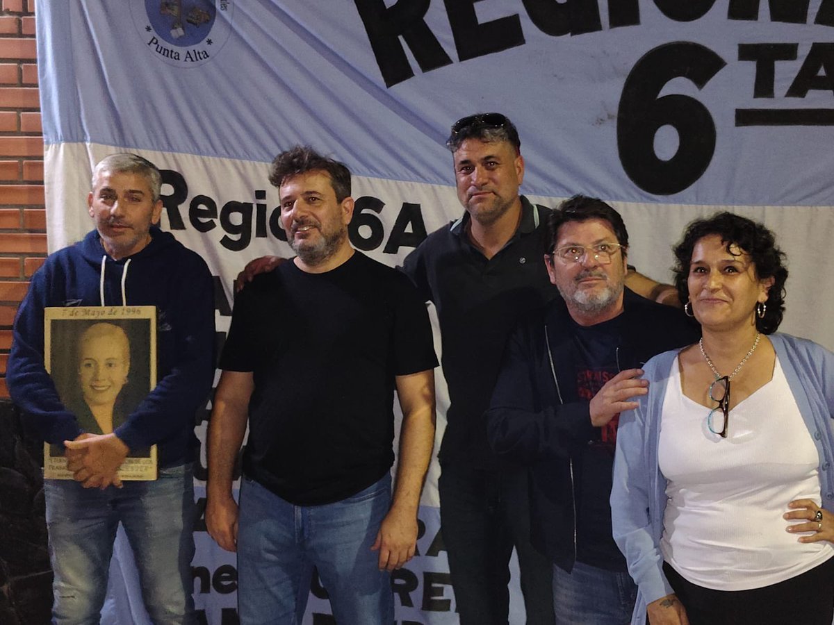 herdoval's tweet photo. EN PUNTA ALTA: hoy estuve acompañando a Marcelo Sottile en las elecciones en el Sindicato de Trabajadores Municipales de Coronel Rosales. Una alegría..
Mis felicitaciones al Secretario General electo y a todas y todos los municipales de Rosales.. https://t.co/KCfvcbVJYD