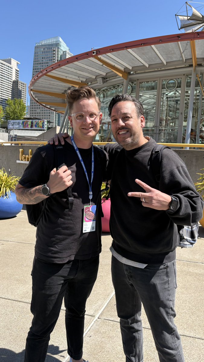 jasonlopez__'s tweet photo. Soaked up every bit this one. Too short, but exactly what I needed. Stoked to have met with so many (new and old); grateful for the hangs, friendships, and to finally connect IRL!

See you at next year’s @figma Config… ✌️ https://t.co/yES96KNSTB