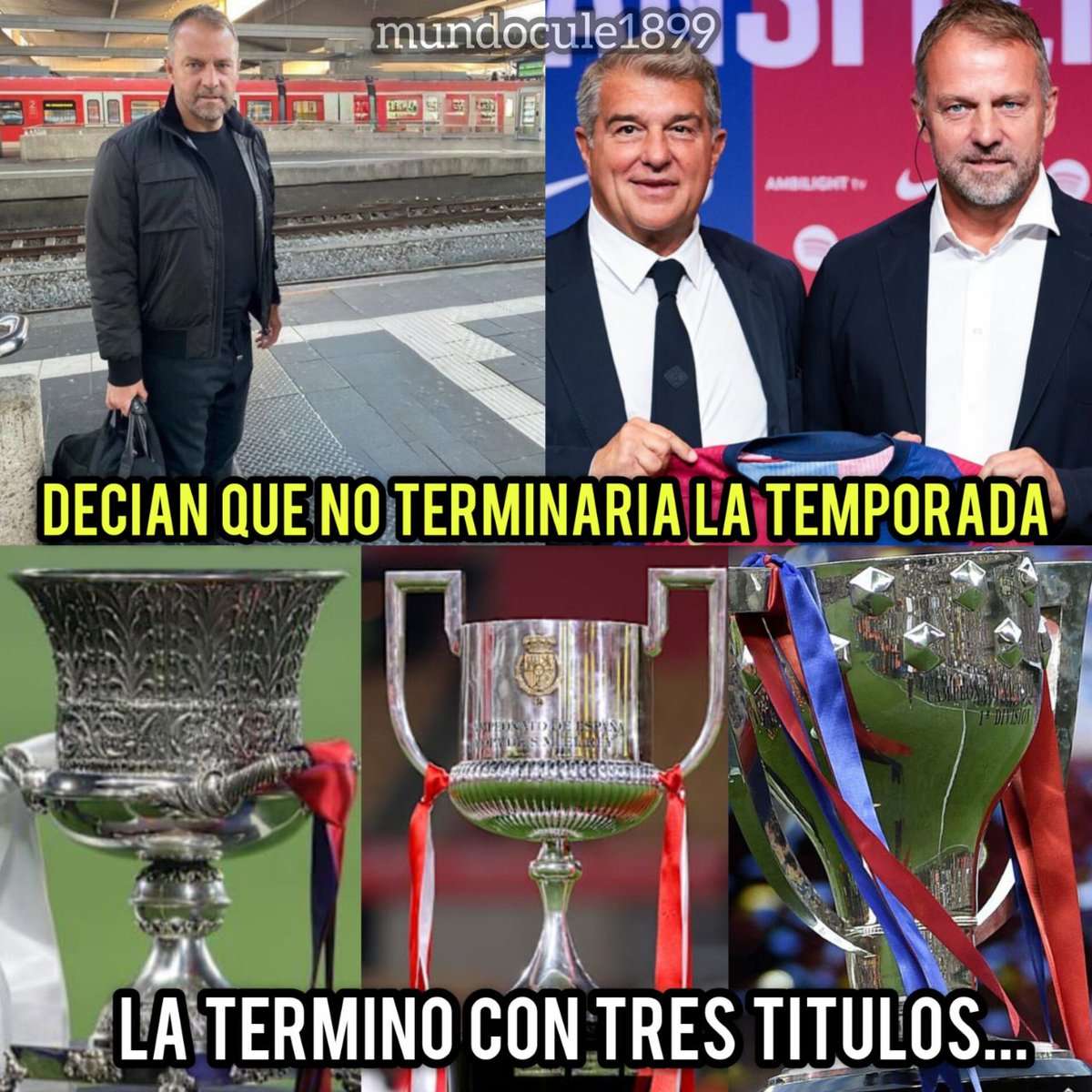 mundocule1899's tweet photo. Gracias por venir al Barça, Mister! 🔵🔴 https://t.co/TNItfV9Bna