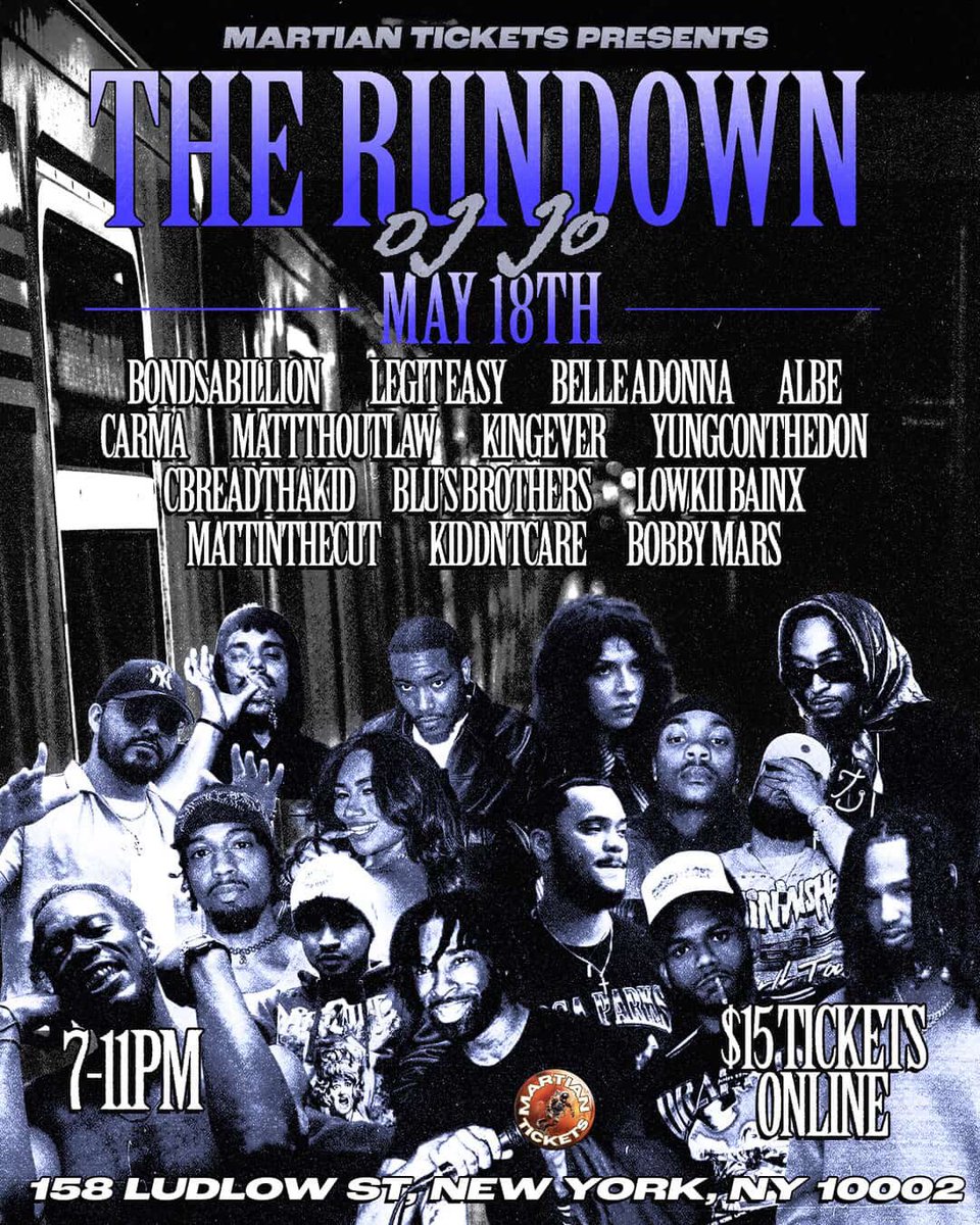 CbreadthaKid's tweet image. Back outside this weekend‼️
Pull up on me @pianosnyc this Sunday from 7-11pm 🦾🫡🌊😎

#cbreadthakid #bredway #breadway #newwave #musicartist #nyc #thegreats #musicproducer #artisttowatch #weoutside #pianosnyc #artistshowcase #lowermanhattan #manhattan #pullup