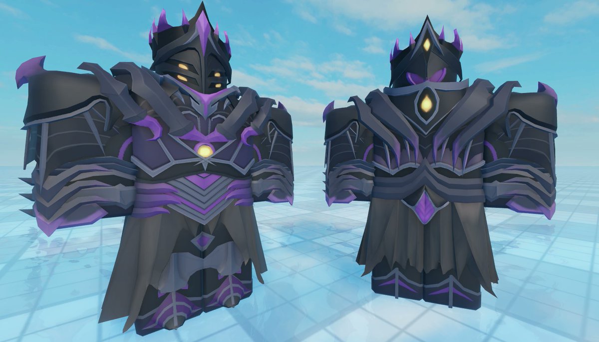 CalamityRaiku's tweet photo. Commissioned armor! Finally back from my break, time to cook again 🔥 Commissions open
#Roblox #RobloxDev https://t.co/xKPuLcovUx