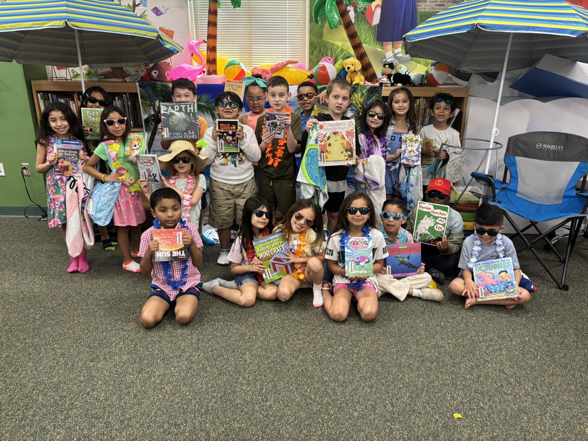 Bridget Chandler (@bridgetmadden19) on Twitter photo Beach reading day 🌊📚 We seriously have the BEST librarian! Soooo much fun — Book Island, Wavy Waters, Lazy Lagoon, Sandy Shores… reading has never been this cool! 🏖️☀️ <a href="/NISDWernli/">Dr. Caroline Wernli Elementary School</a> <a href="/NISD/">Northside ISD</a> <a href="/Madrigalshelves/">Elida Madrigal</a> Beach reading day 🌊📚 We seriously have the BEST librarian! Soooo much fun — Book Island, Wavy Waters, Lazy Lagoon, Sandy Shores… reading has never been this cool! 🏖️☀️ <a href="/NISDWernli/">Dr. Caroline Wernli Elementary School</a> <a href="/NISD/">Northside ISD</a> <a href="/Madrigalshelves/">Elida Madrigal</a>