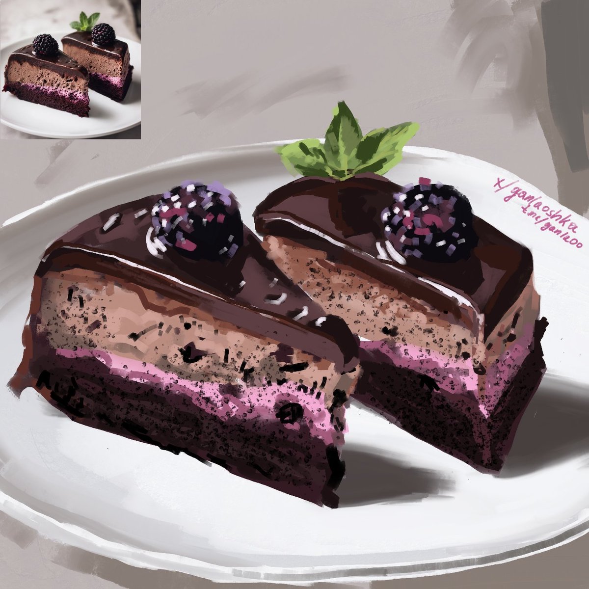 Yina_arts's tweet photo. 🍰 #digitalartwork #Food #sketchart https://t.co/vTSIN1hdGJ