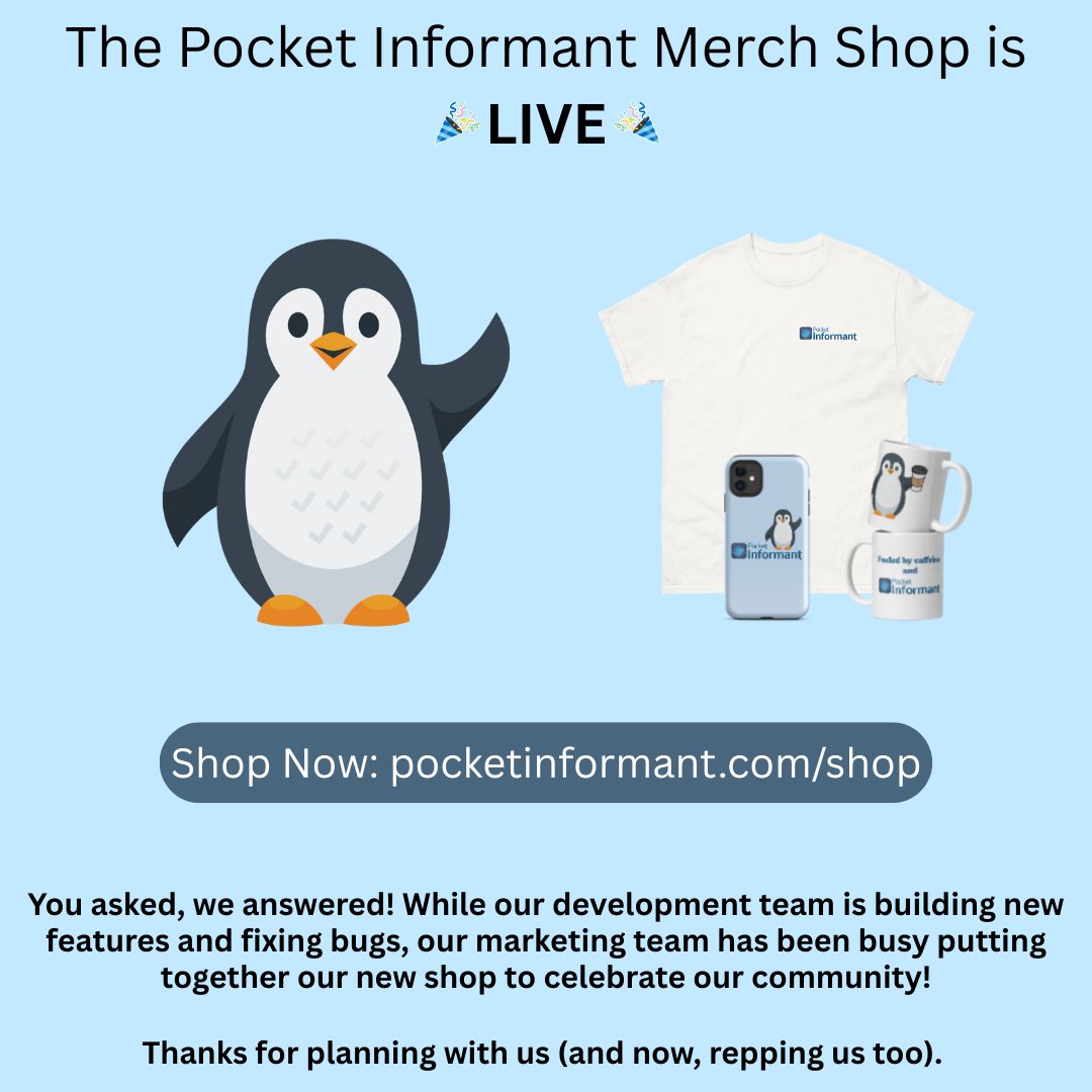 Pocket Informant tweet media
