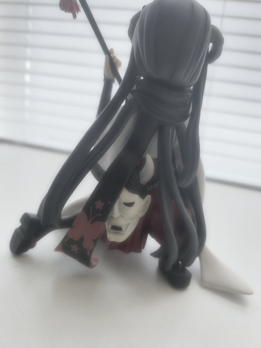 mlncholicdoll's tweet photo. new #ririchiyoshirakiin fig from #inuxbokuss arrived yesterday! I never rlly originally planned on getting a fig of her yokai form, but I caved and got her, and I have no regrets. she's probably my first fig with such a complex pose https://t.co/OhtSSzdBbl
