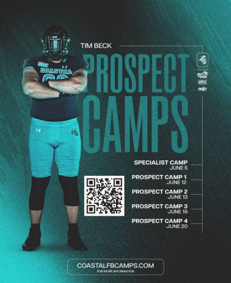 Edon Towles (@edontowles3) on Twitter photo Thank you <a href="/CoachParkerCCU/">Bryan Parker</a> for the <a href="/CoastalFootball/">Coastal Football</a> camp invite!!
<a href="/jebjones16/">Jeb Jones</a> <a href="/jloyd27/">Jonathan Loyd</a>
<a href="/HaydenEdge77/">Coach Edge</a> <a href="/carson_evans3/">Carson Evans</a>
@CoachBussey <a href="/coach_nelson83/">Casey Nelson</a>
<a href="/CSmithScout/">Chris Smith</a> <a href="/tigersarlington/">Arlington Tigers Football</a> Thank you <a href="/CoachParkerCCU/">Bryan Parker</a> for the <a href="/CoastalFootball/">Coastal Football</a> camp invite!!
<a href="/jebjones16/">Jeb Jones</a> <a href="/jloyd27/">Jonathan Loyd</a>
<a href="/HaydenEdge77/">Coach Edge</a> <a href="/carson_evans3/">Carson Evans</a>
@CoachBussey <a href="/coach_nelson83/">Casey Nelson</a>
<a href="/CSmithScout/">Chris Smith</a> <a href="/tigersarlington/">Arlington Tigers Football</a>