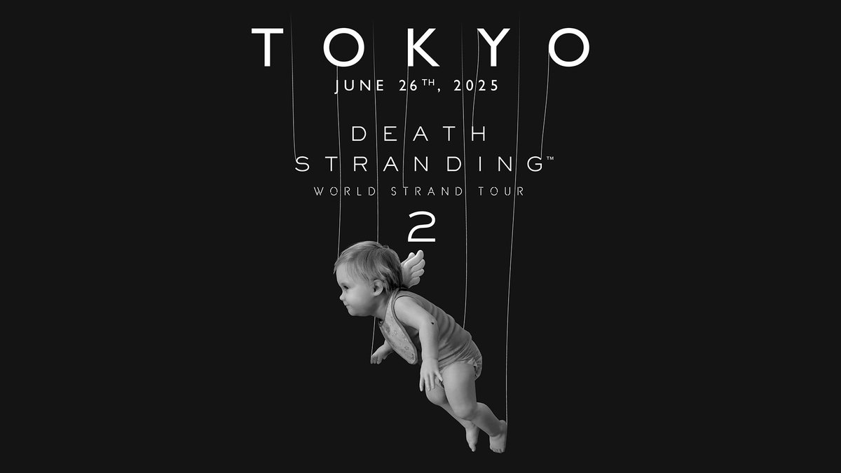 “DEATH STRANDING WORLD STRAND TOUR 2 in Tokyo”6月26日（木）開催決定！

小島秀夫監督と豪華ゲストが『DEATH STRANDING 2: ON THE BEACH』発売記念イベントに集結！ 本日5月16日（金）より参加者募集開始！

詳しくはこちら⇒ play.st/3GXqmkw

#DeathStranding2 #WorldStrandTour2