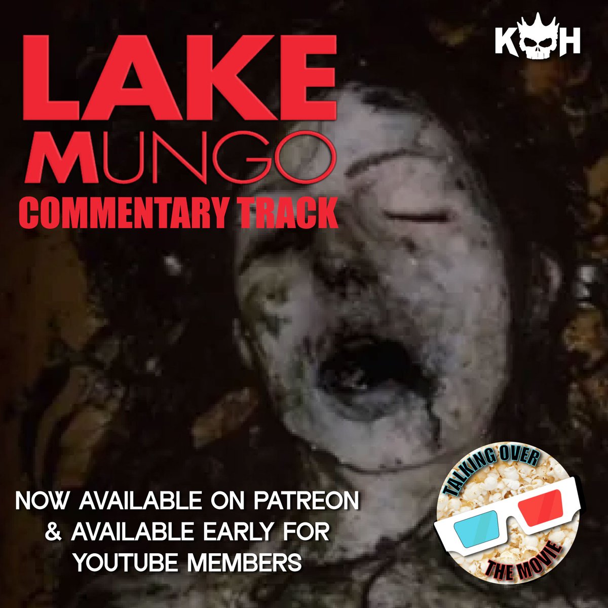 🎧 TONIGHT at 9PM EST! 🎧

Our Lake Mungo commentary track drops LIVE on Patreon &amp; for our YouTube Channel Members!

Patreon: patreon.com/KOHOnPatreon
YouTube Members: youtu.be/X4EwVvO7aRU

Don't watch Lake Mungo alone. 👁️ #LakeMungo #KingsOfHorror #CommentaryTrack #HorrorFam