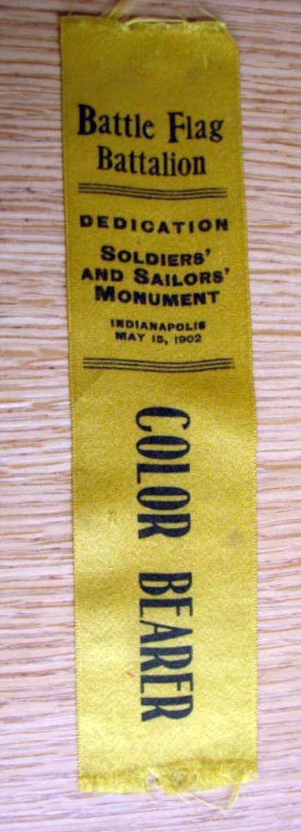 LibbyCierzniak's tweet image. The Soldiers’ and Sailors’ Monument was dedicated OTD in 1902. As part of the ceremony, elderly members of every regiment that left Indiana from 1861 to 1865 surrounded the tattered flags they once carried in the Civil War and marched to the Circle.