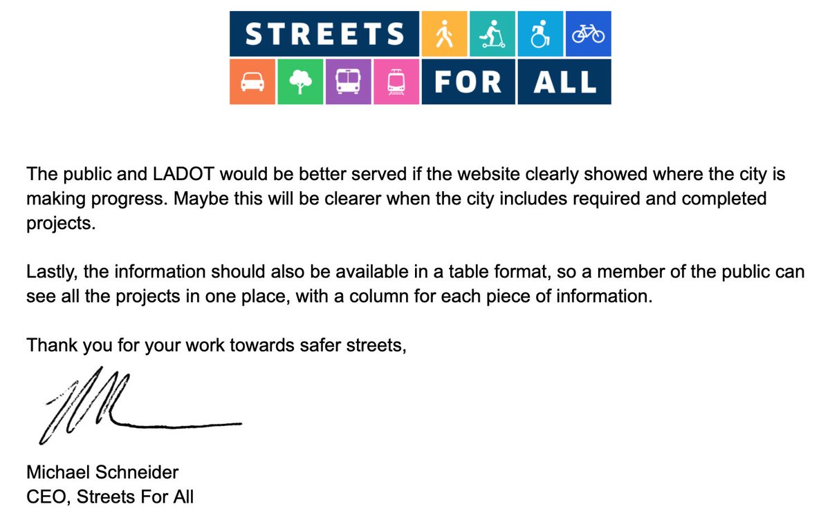 We reviewed the HLA dashboard created by <a href="/LADOTofficial/">LADOT</a> and unfortunately it's falling short. Here is the letter we sent to LADOT; we hope to partner with the city to fix these shortcomings and adhere to what the voters said they wanted, and what is now law.