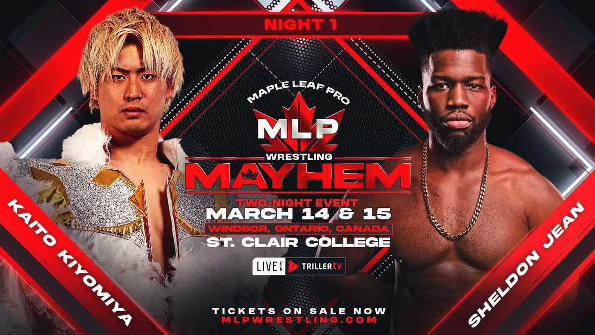 Sheldon Jean (@sheldonjean_) on Twitter photo youtu.be/MukLo_zoJXU?siโฆ
FULL MATCH: Kaito Kiyomiya Vs Sheldon Jean
<a href="/MapleLeafPW/">MAPLE LEAF PRO Wrestling</a>
<a href="/noah_ghc/">ใใญใฌในใชใณใฐใปใใข ๏ฝPRO WRESTLING NOAH</a>
<a href="/noah_kiyomiya/">ๆธ
ๅฎฎ ๆตทๆ</a> youtu.be/MukLo_zoJXU?siโฆ
FULL MATCH: Kaito Kiyomiya Vs Sheldon Jean
<a href="/MapleLeafPW/">MAPLE LEAF PRO Wrestling</a>
<a href="/noah_ghc/">ใใญใฌในใชใณใฐใปใใข ๏ฝPRO WRESTLING NOAH</a>
<a href="/noah_kiyomiya/">ๆธ
ๅฎฎ ๆตทๆ</a>