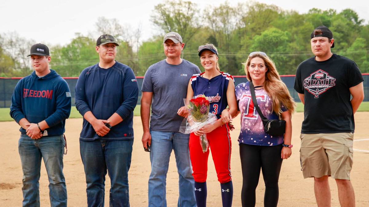 <a href="/THS_BRAVE/">Talawanda Athletic Dept.</a> end season 19-8 after a home loss to New Richmond. Much to celebrate in the coming days. Thank you to our seniors, Abby Detherage, <a href="/Alicemorehead99/">Alice</a>, &amp; <a href="/KylieCobb42/">Kylie Cobb</a>. The winningest class in Talawanda Softball history with 79 wins in 4 seasons. #together